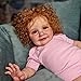 Reborn Baby Doll - 26 inch Hand Rooted Curly Hair Weighted Body Ages 3+