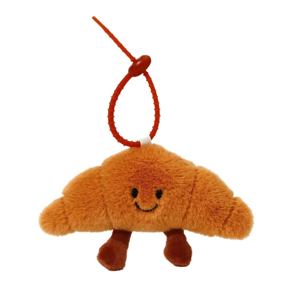 STICKY BESTIE Bag Charm Set (BCHCL02) - Brown Croissant