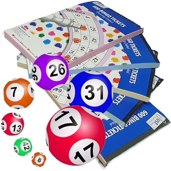 BINGO TICKET PADS - 4 200 SHEETS 1000 GAMES