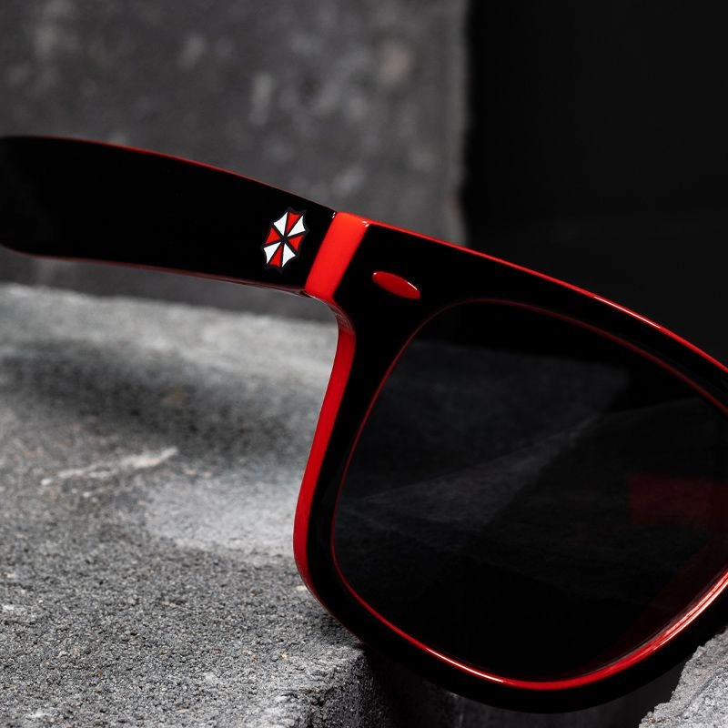 Resident Evil Umbrella Corporation Sunglasses - Dark tinted Lightweight frame