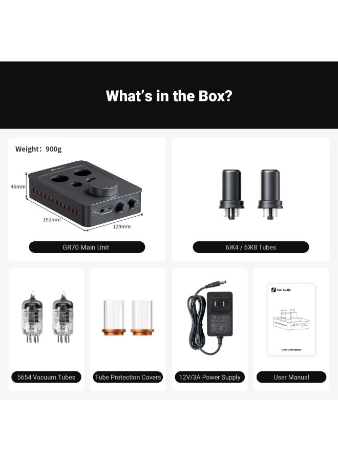 GR70 - Tube Headphone Amp