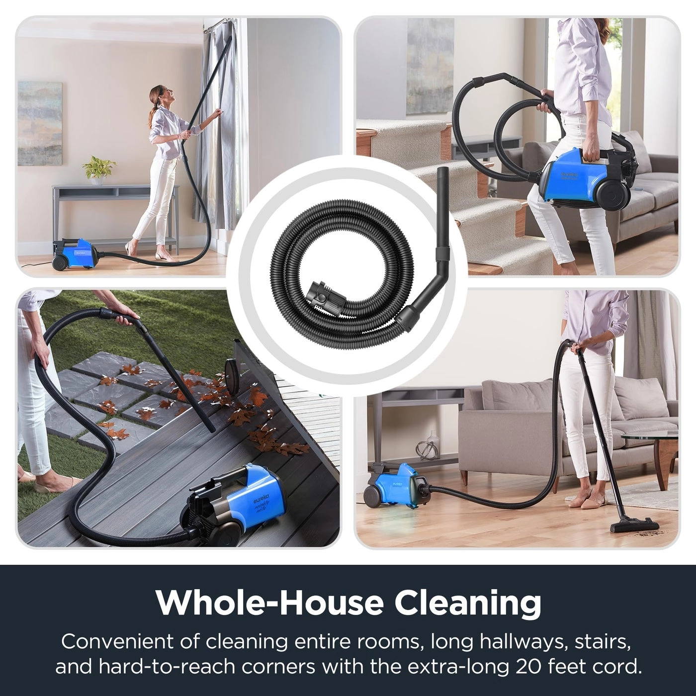 Mighty Mite Bagged Canister Vacuum Cleaner (3670H)