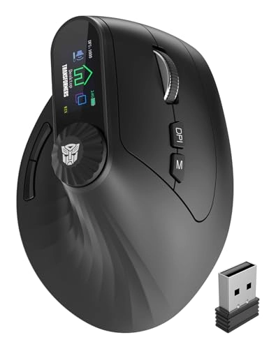 Vertical Ergonomic Mouse - 2.4G Bluetooth