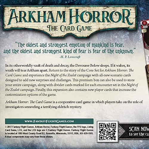 Arkham horror: the card game: Return to the Night of the Zealot