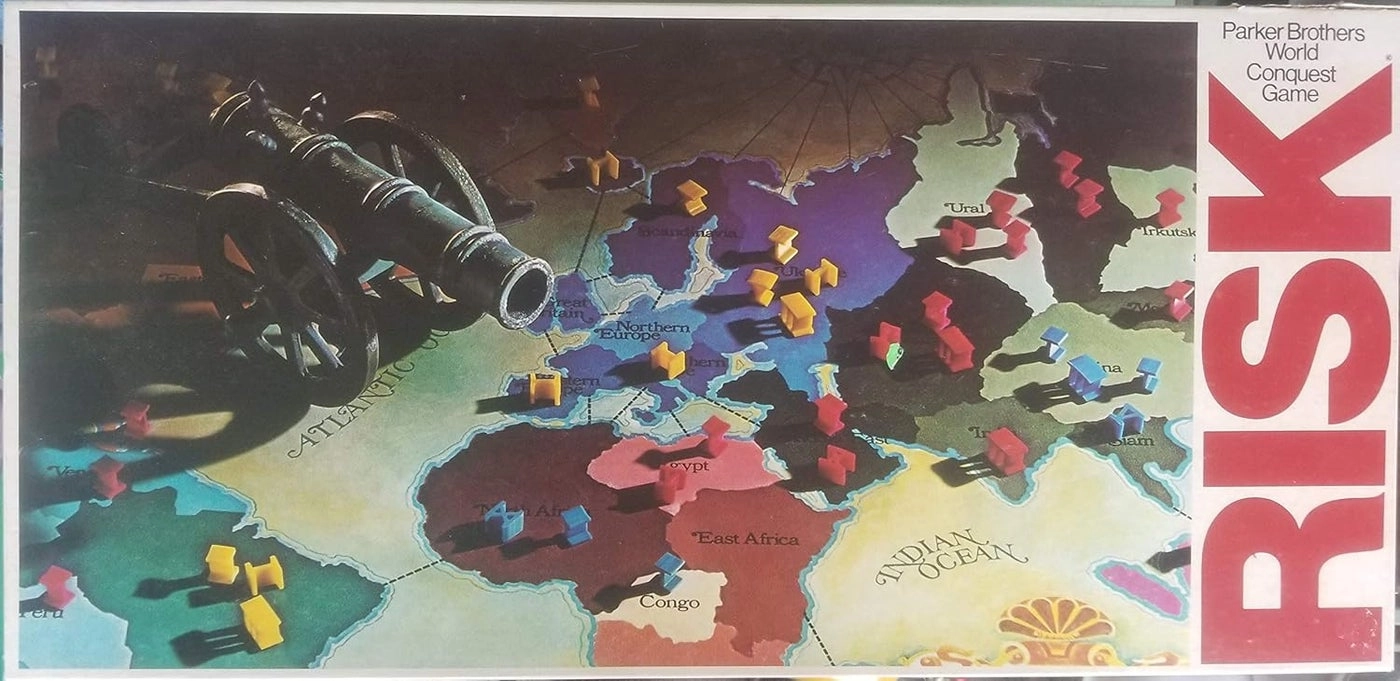 Parker Brothers Risk 1980
