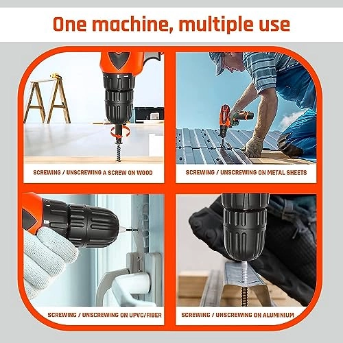 Pistol Grip Drill - 12V Cordless 10 mm Chuck