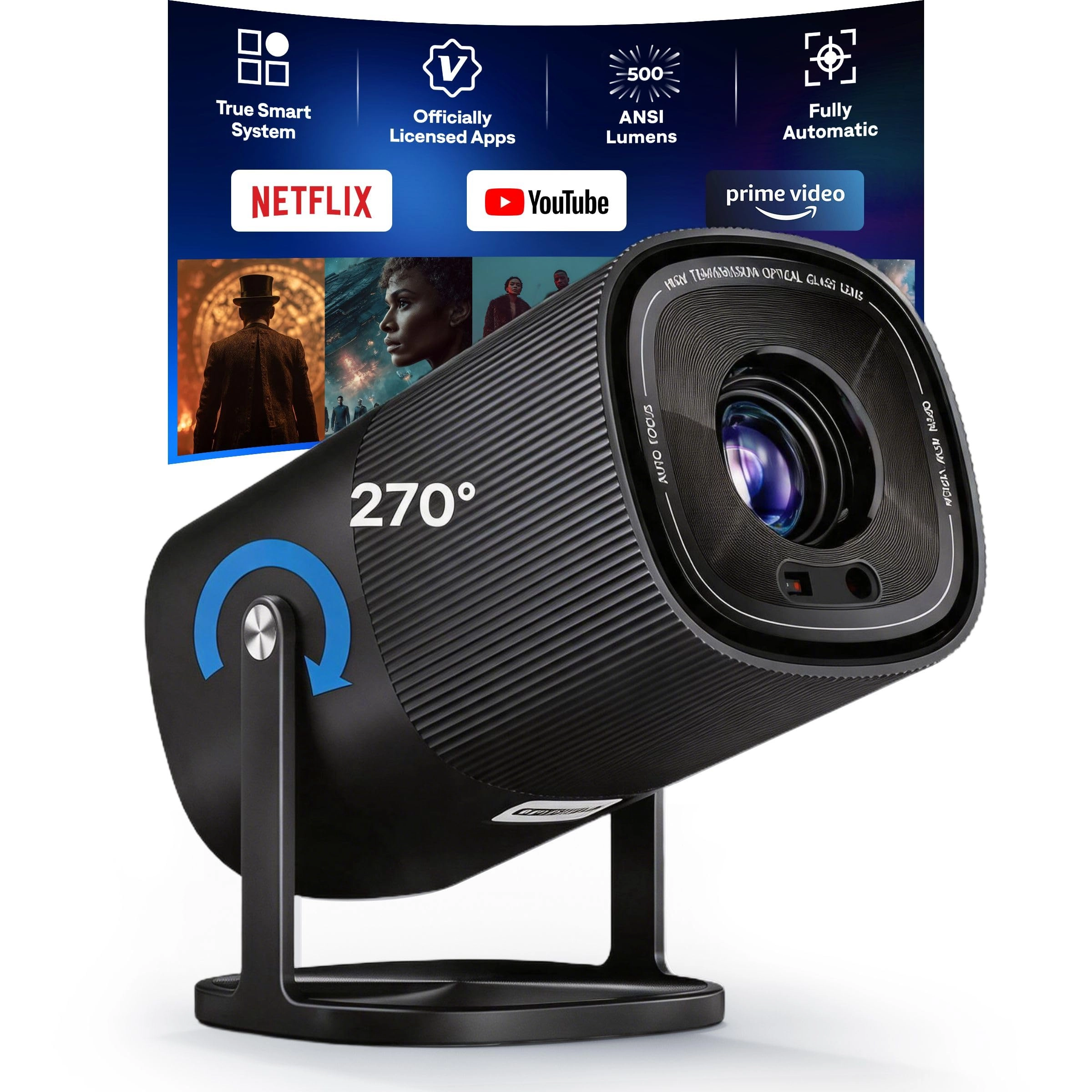 Boldever S100 BE-BD001SX-CABK0-A1S1 500 ANSI lumens
