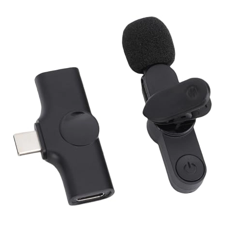 Wireless Lavalier Microphone - 1 2.4GHz