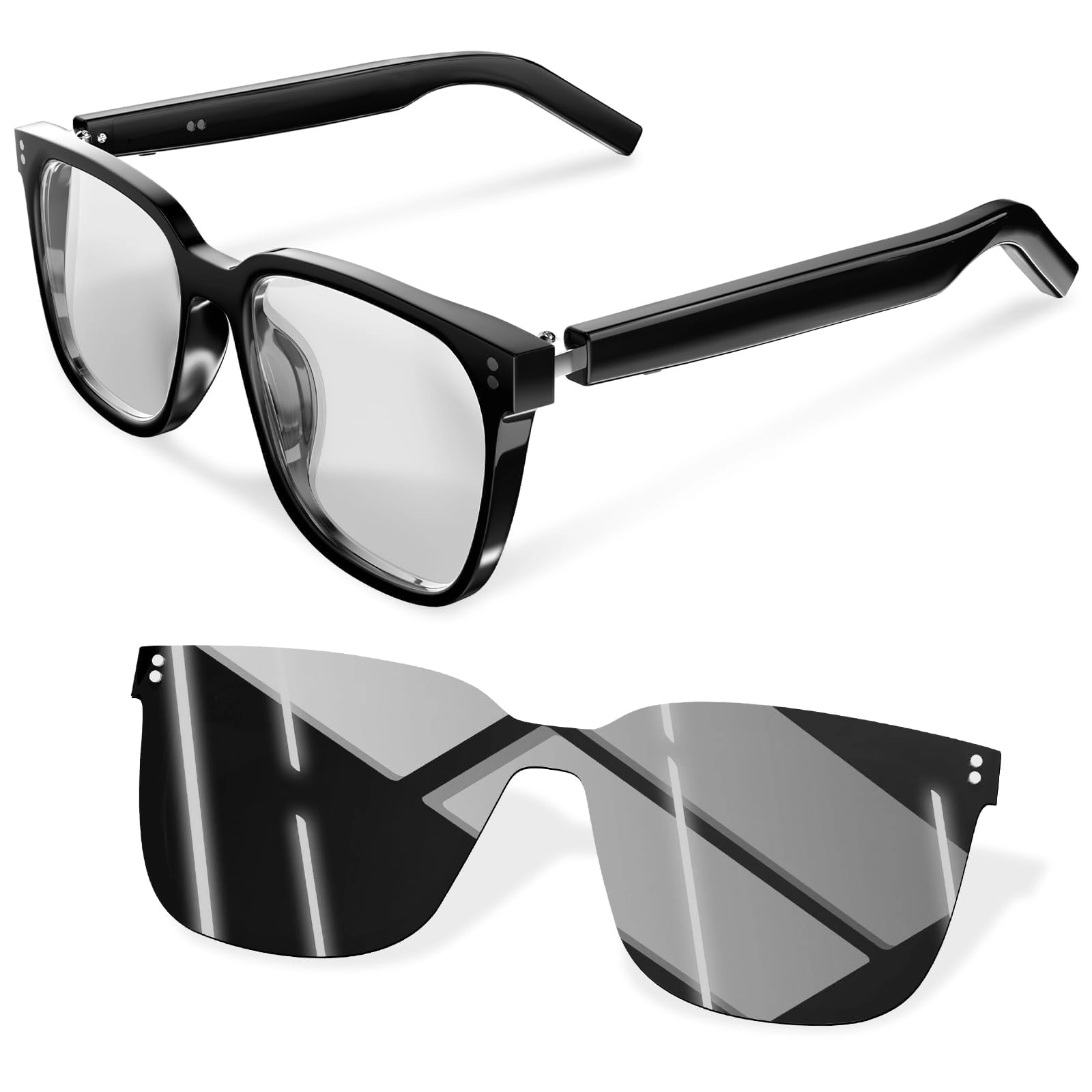 X spring Smart Bluetooth Glasses - AI Anti Blue Light UV400