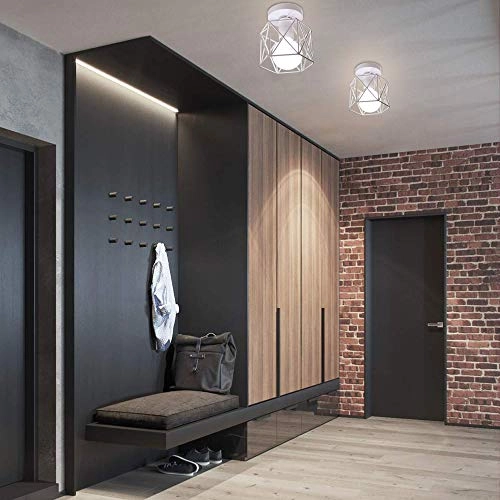 Metal Cage Pendant Light - E27 16 cm