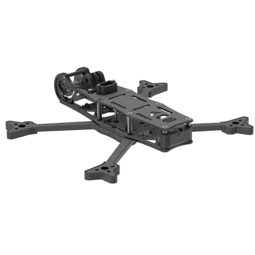 5 Inch Frame Wide X-Arm Kits - Suitable for G-MK5 M5 O3 Pro Black