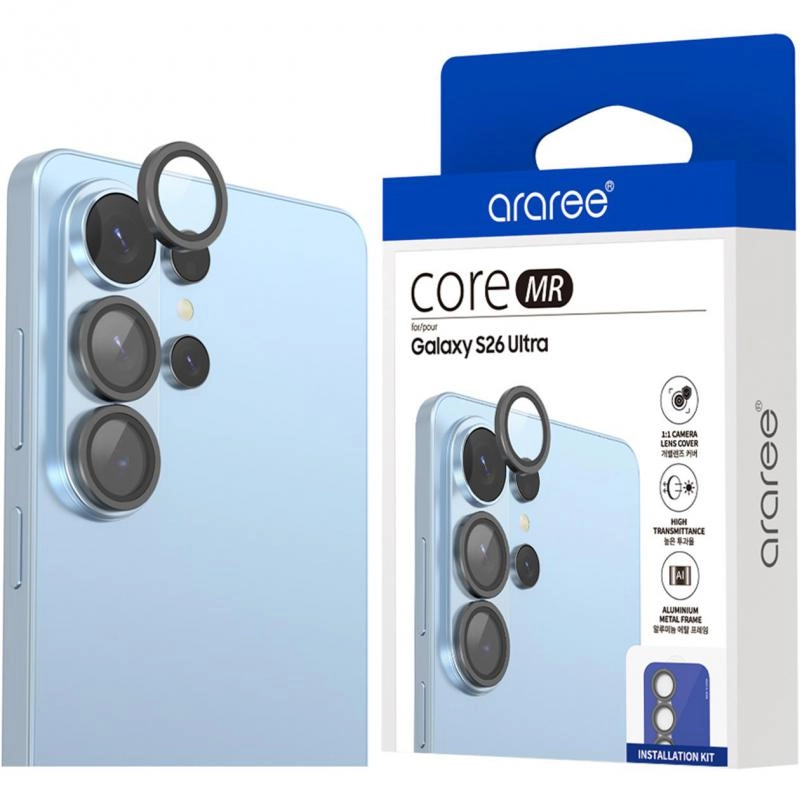 Privacy Aluminum Metal Frame Screen Protector for Samsung Galaxy S25 Edge