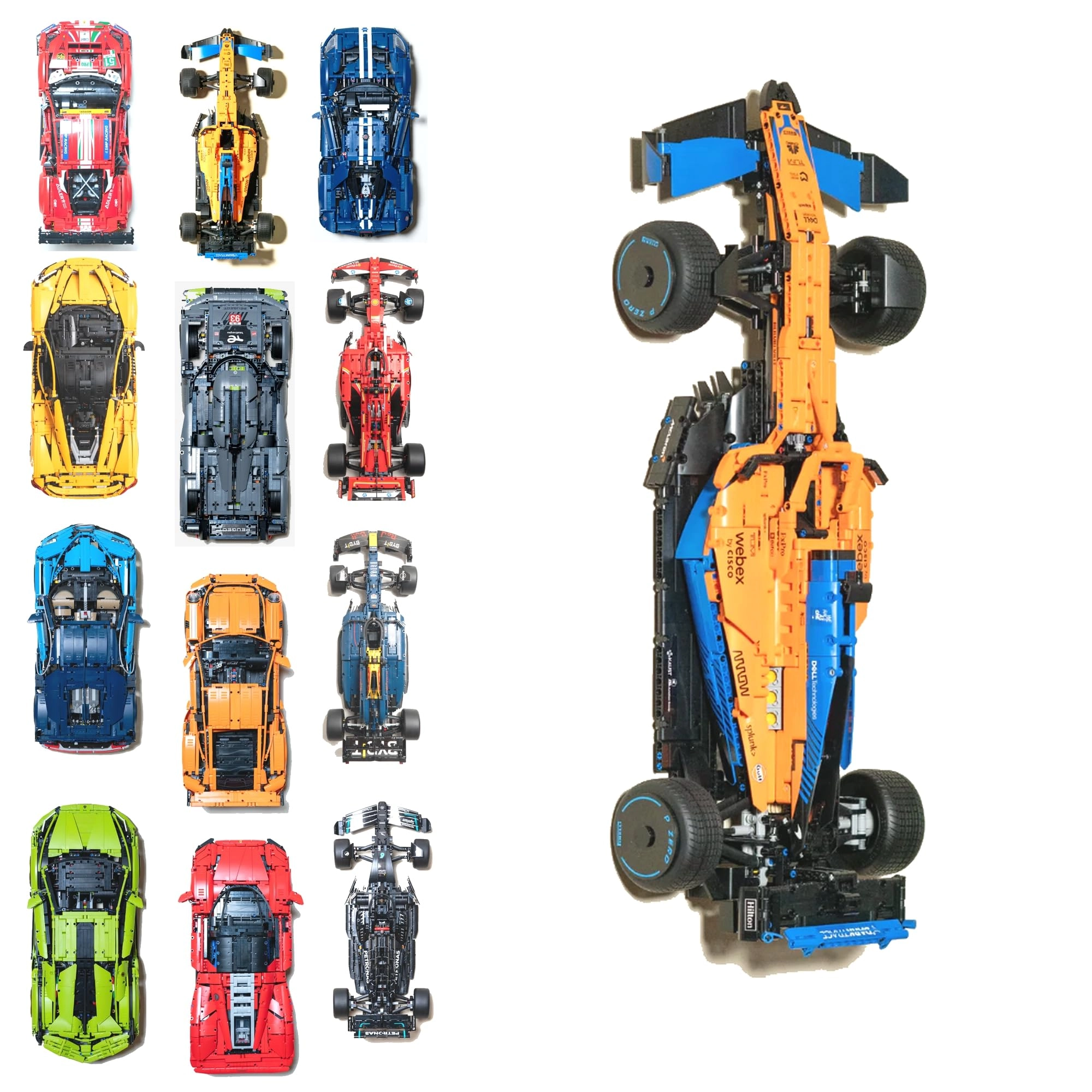 Wall Mount Compatible for Lego - Made in France Plastic