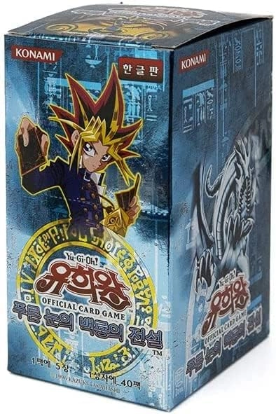 Yu-Gi-Oh BLUE EYES WHITE DRAGON Booster BOX - Korean 40pcs
