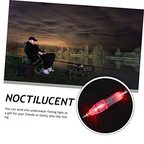 Underwater Fishing Light - 3pcs 14x2.5cm Red