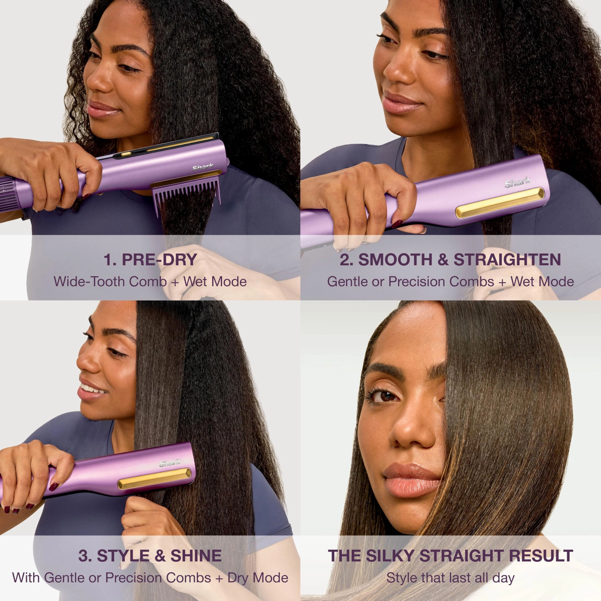 SilkiPro - 2-in-1 Plum Satin