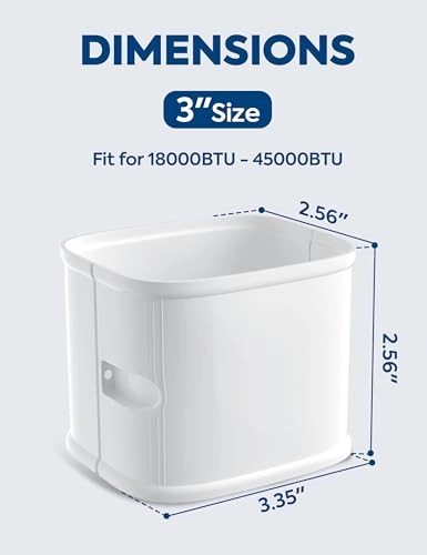 Coupler - Most mini split central AC systems mini split air conditioners heat pumps HVAC HAVC AC