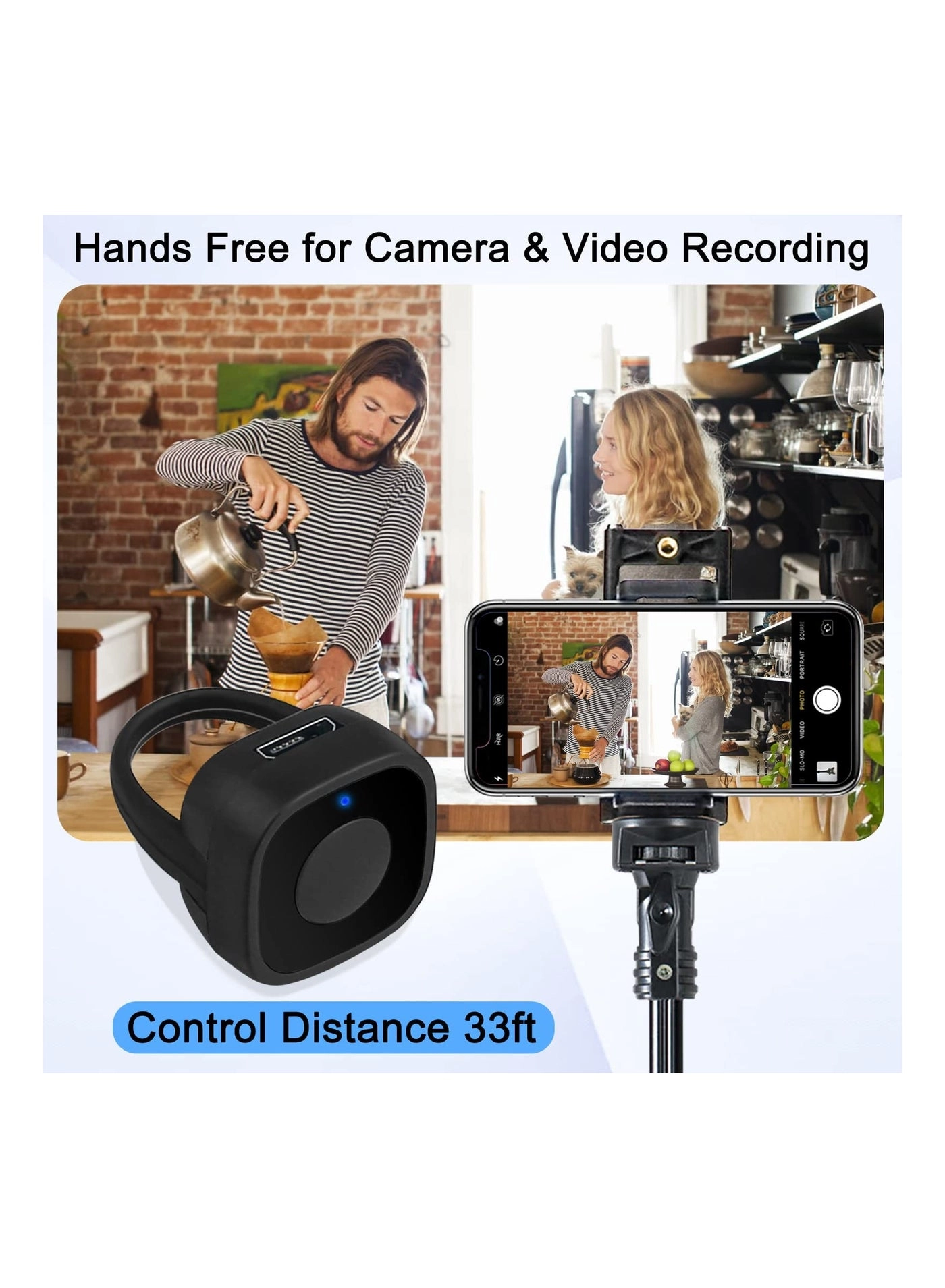 Bluetooth Control - iPhone iPad Camera Shutter Remote