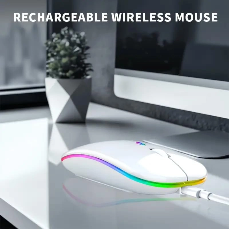 Ergonomic RGB Mouse - Wireless
