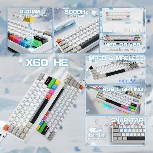 X60 HE - QWERTY Wired/Wireless