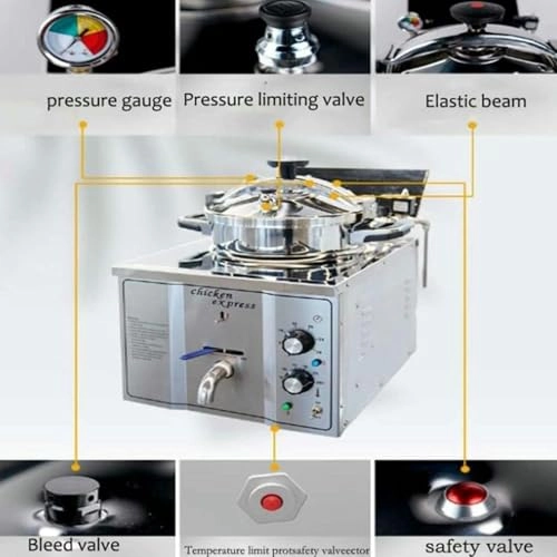 Commercial Electric Deep Fat Fryer OJHGRDFV-065