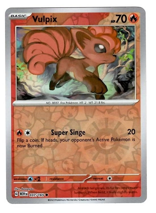 Pokémon Vulpix 037/165
