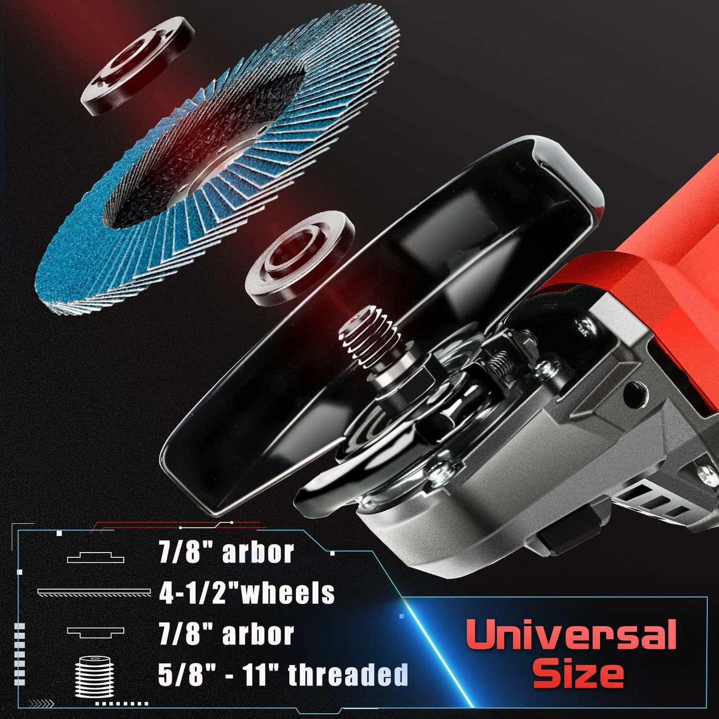 Angle Grinder - 4-1/2 Inch