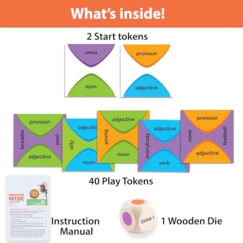 Grammar Wise Game - 6 To 9 Years Old