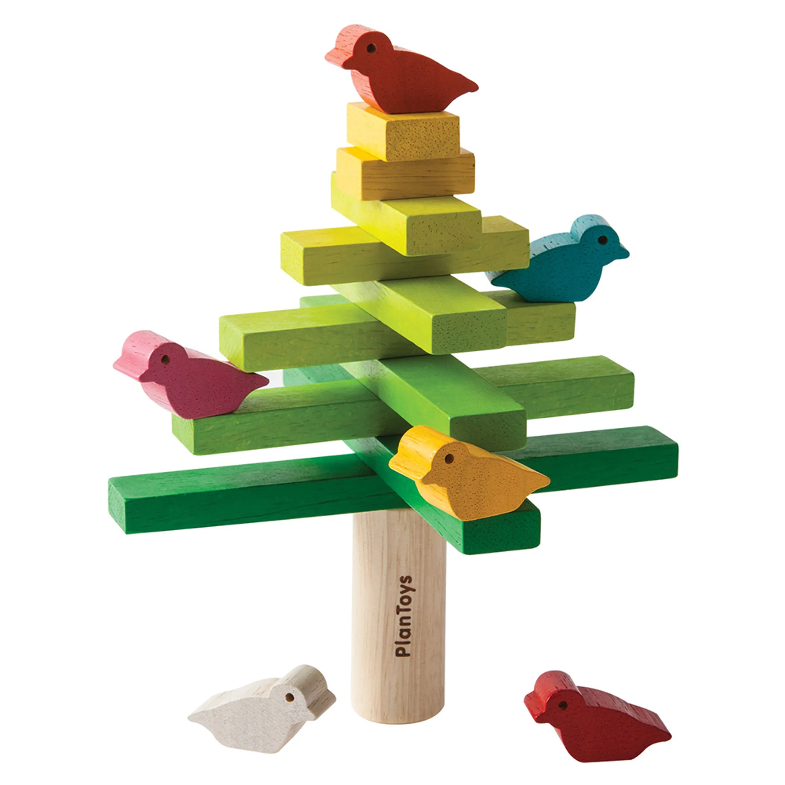PlanToys Plan Toys Balancing Tree - 3 years+ 11 pieces