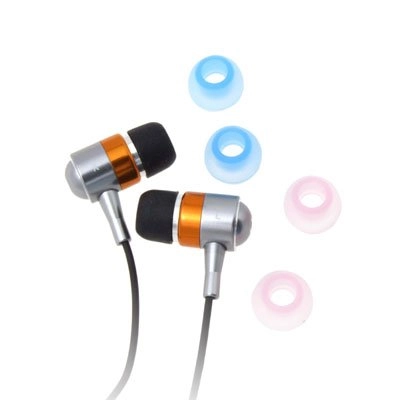 1.15M Cable 3.5mm Connector In Ear Earphone w Donut Winder Wired Earphone