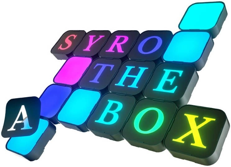 Innovatek LED Syro Box - 16RGB SET Letters