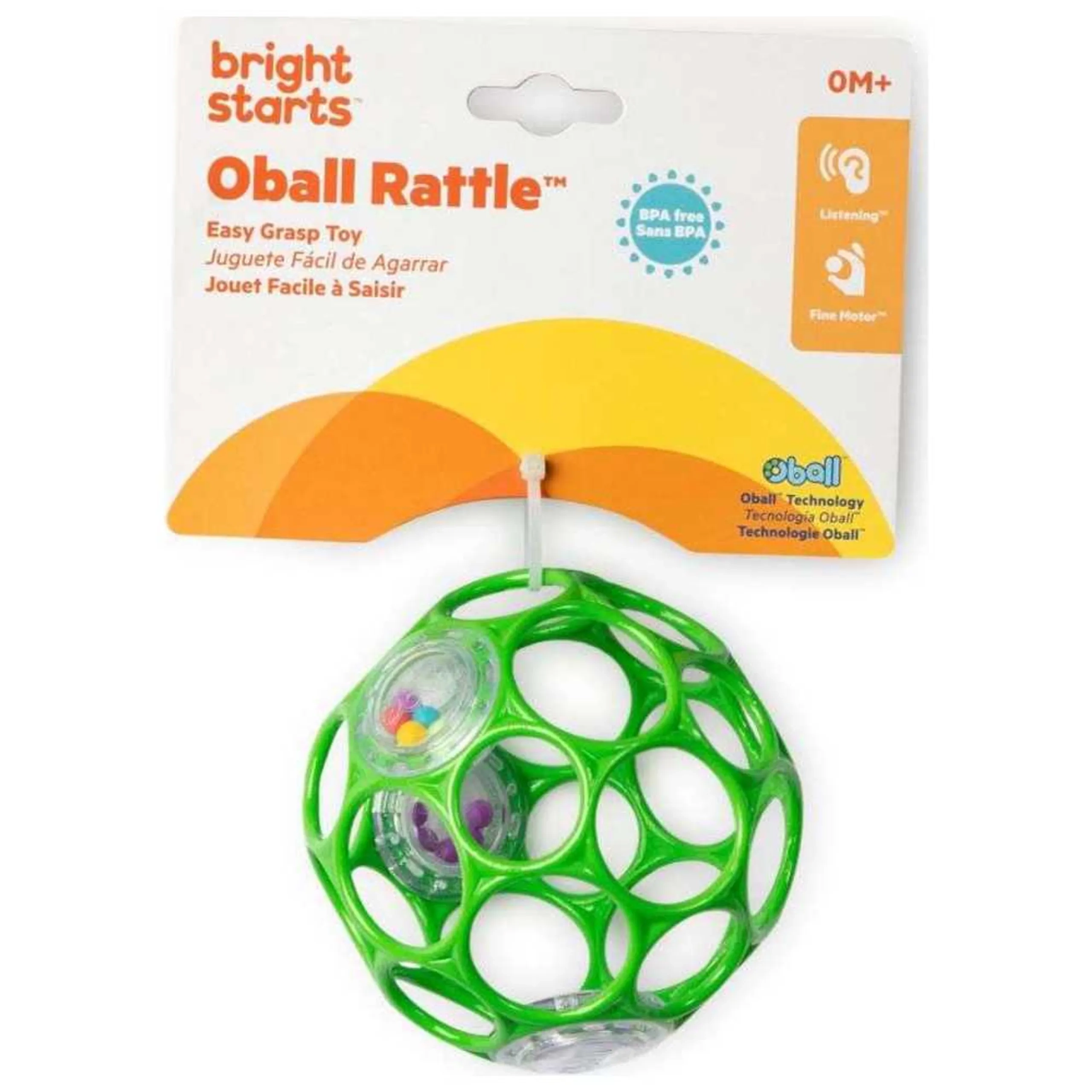Rattle Easy Grasp Toy - Suitable for 3 months & above