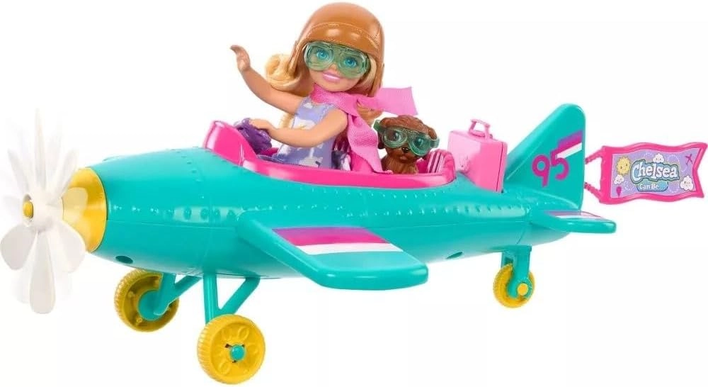 Barbie Chelsea Can Be Plane - HTK38 two-seater