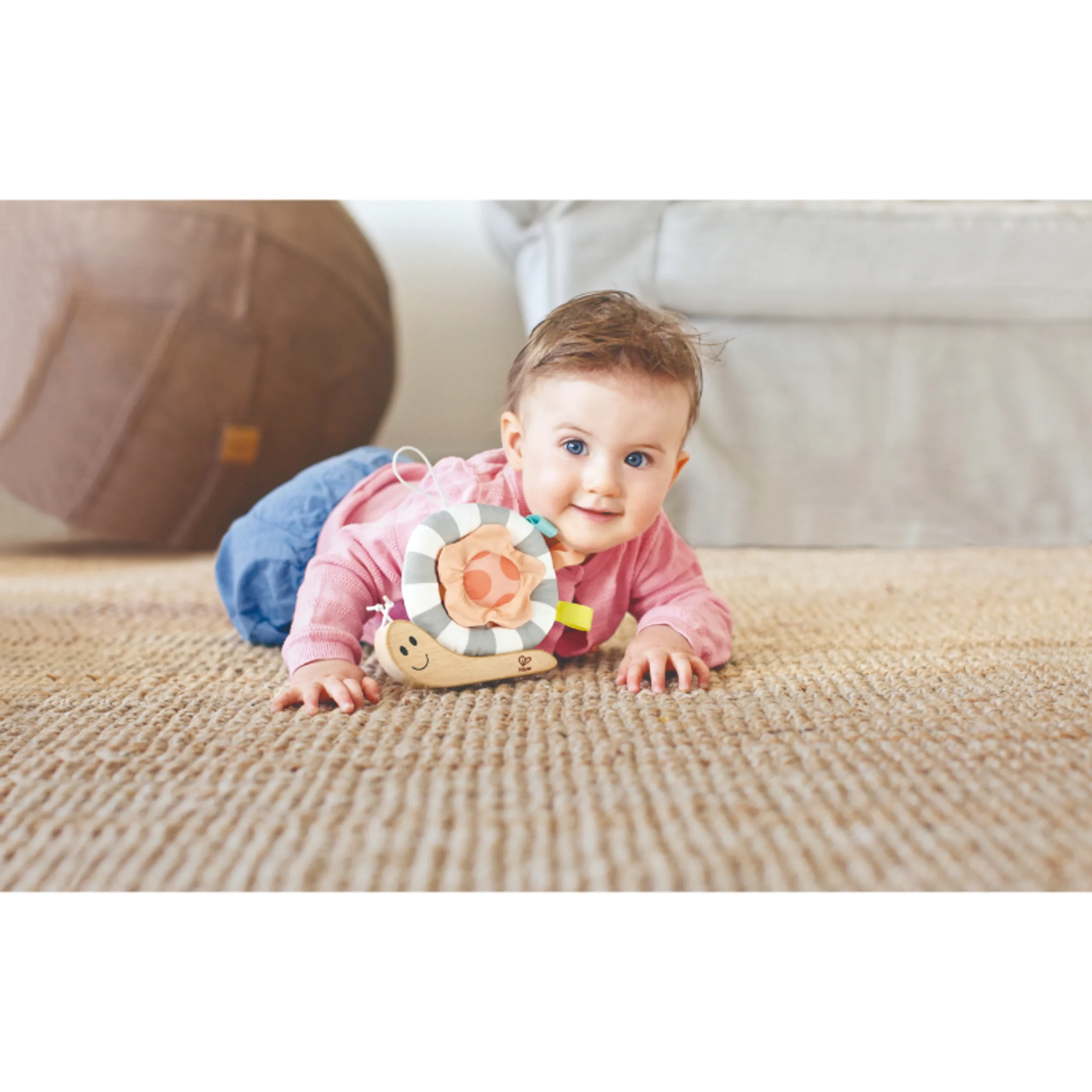 Hook N' Look Snail Hanging Toy - 10 months