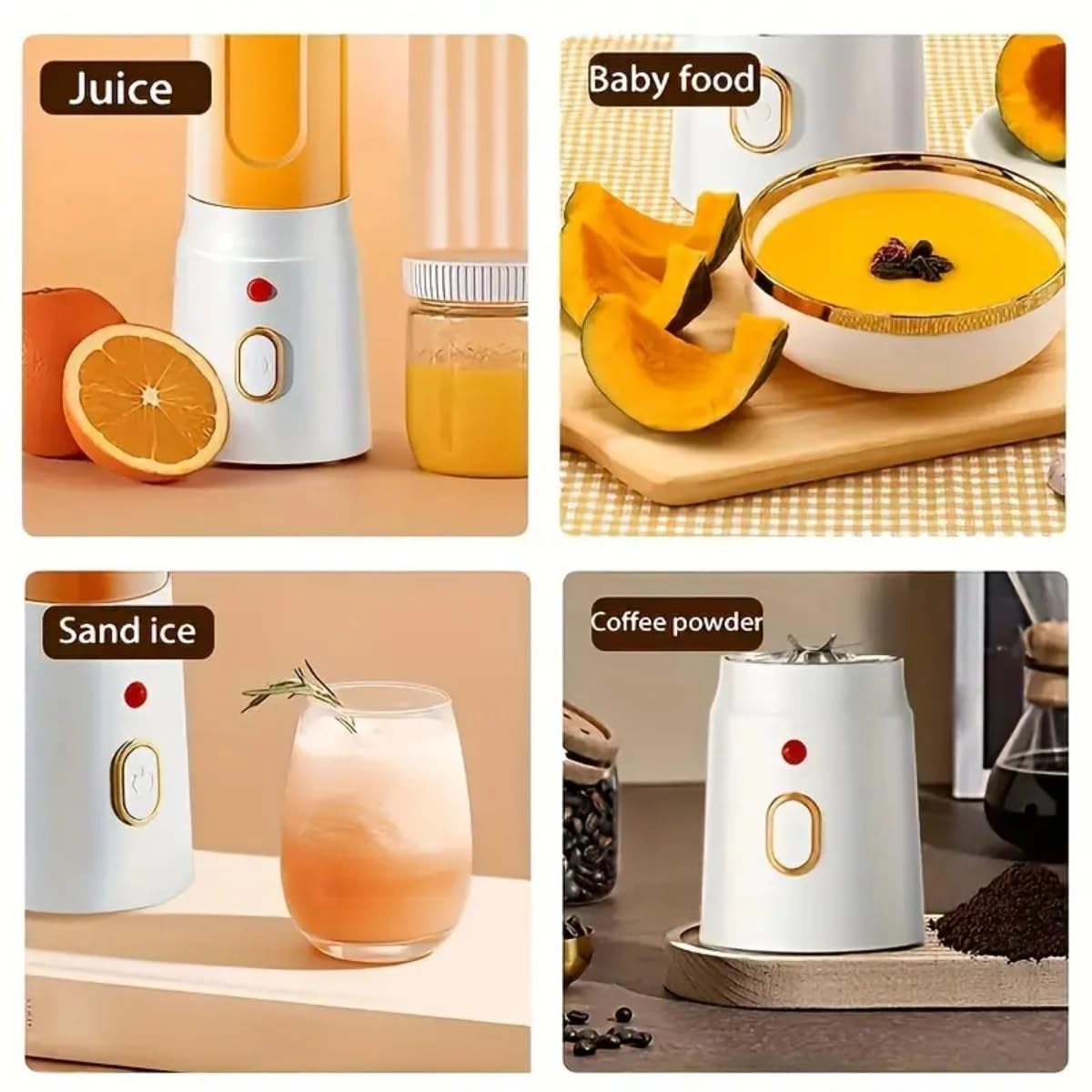 Portable Electric Juice Blender
