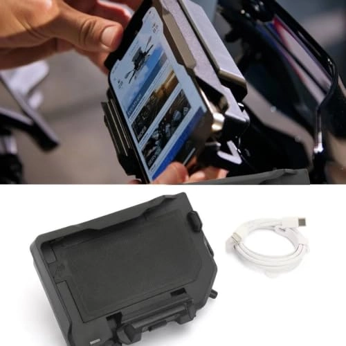 Motorcycle Accessories Phone Holder - Wireless Charger 15W USB Fast Charging