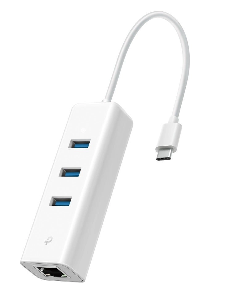 TP-Link UE330 - USB 3.0 3-Port Hub Gigabit Ethernet Adapter