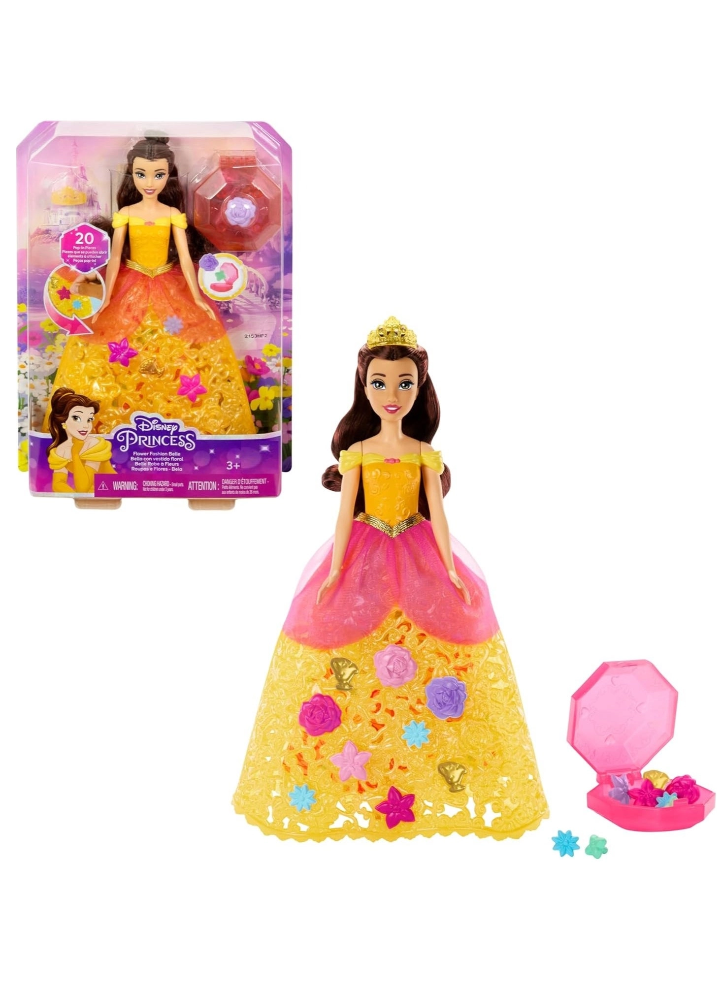 Belle Doll - Princess Flower Fashion