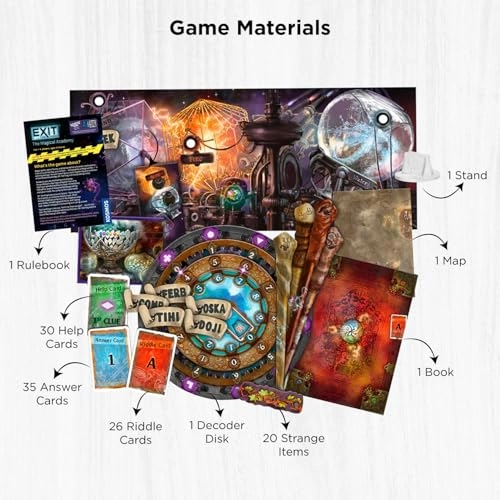 EXIT: The Game - The Magical Academy - 1-4 Players Ages 10+