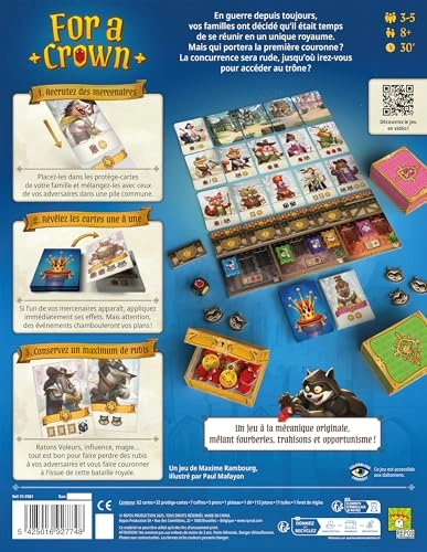 For a Crown - One Deck Building (French)