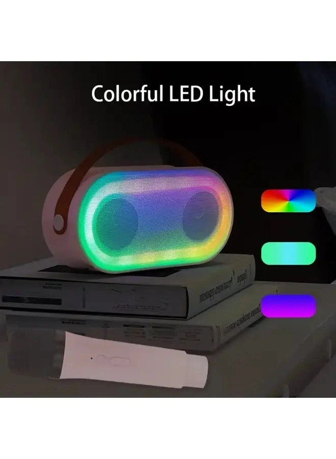 Mini Karaoke Machine - 2 Karaoke Microphones
