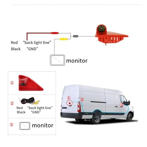 Rear View Parking Camera - Wire High-definition