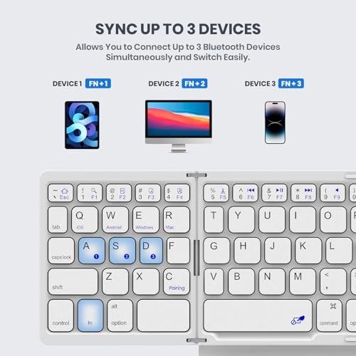 Foldable Keyboard - Bluetooth