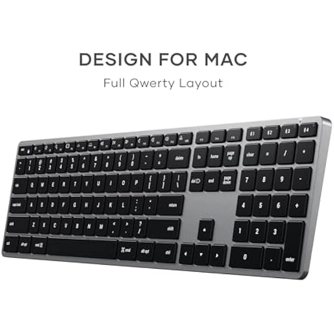 Slim X3 Bluetooth Backlit Keyboard - Wired/Wireless