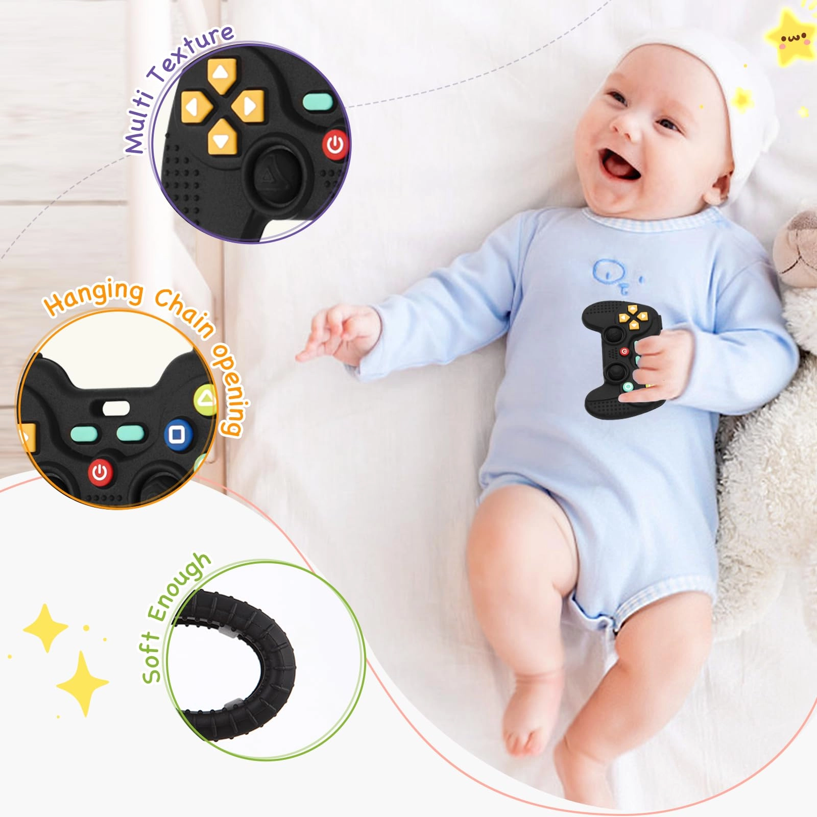 Remote Teether - Silicone