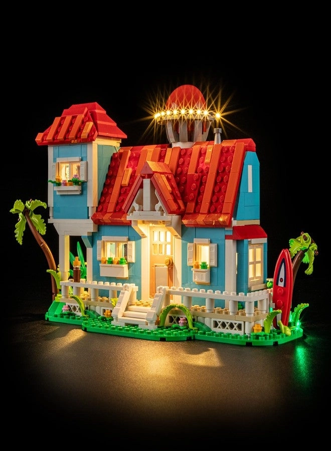 YEABRICKS LED Light for 43268 - Disney Lilo and Stitch Beach House