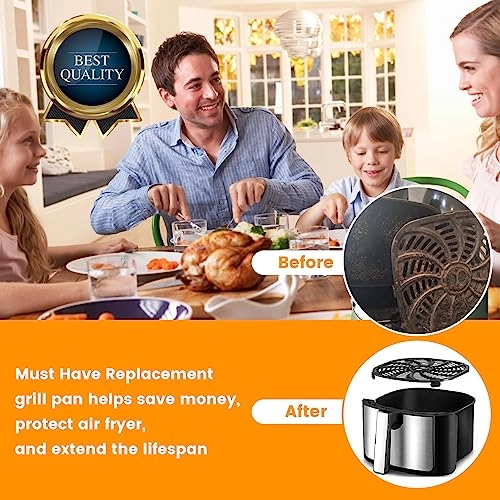 Air Fryer Grill Plate - food grade stainless steel 1