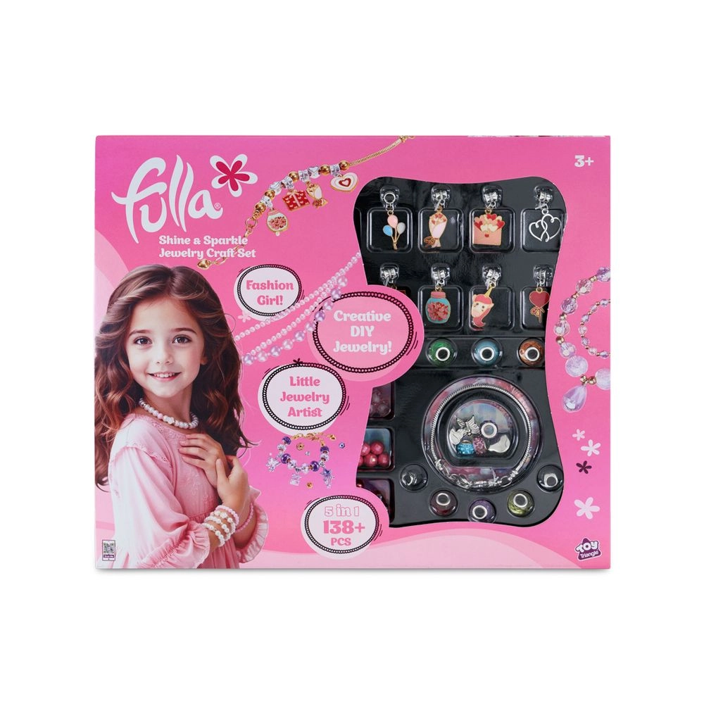 Fulla Shine & Sparkle Jewelry Craft Set - 138+ Pcs