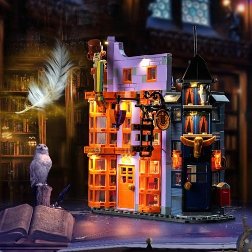 LED Light Kit for LEGO 76422 Weasleys' Wizard Wheezes - ABS