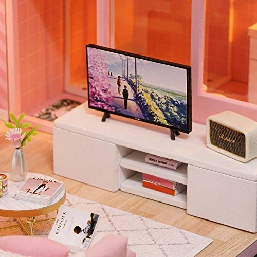 DIY Miniature Dollhouse Kit - Pink Girl Motif